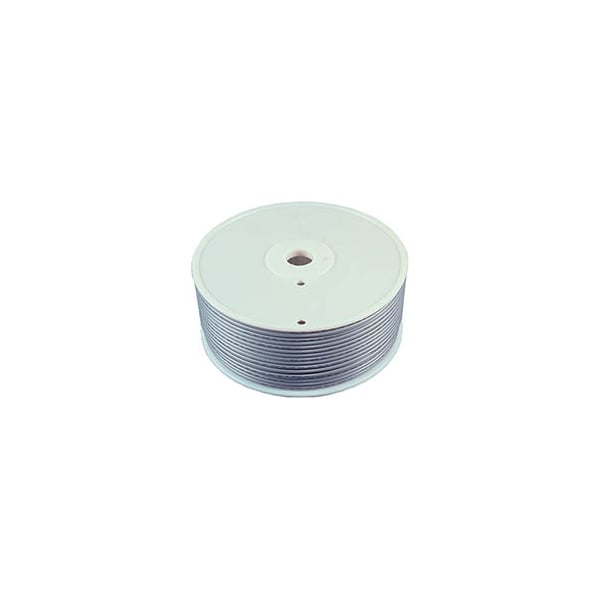 Bulk Flat Line Cable-1FT-Satin Silver, 4-Conductor, 1000 FT Roll